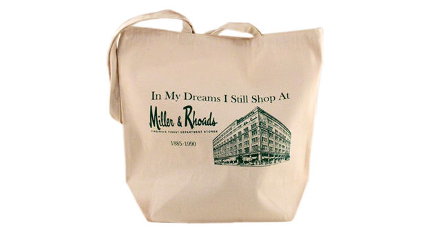 Miller & Rhoads Canvas Tote from the Virginia Historical Society